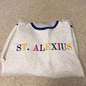 vintage crew neck, recreational wear